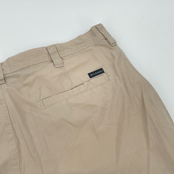 Mens Columbia Tan Cargo Active Shorts Size 38 Inseam 10” D23 - Picture 4 of 6